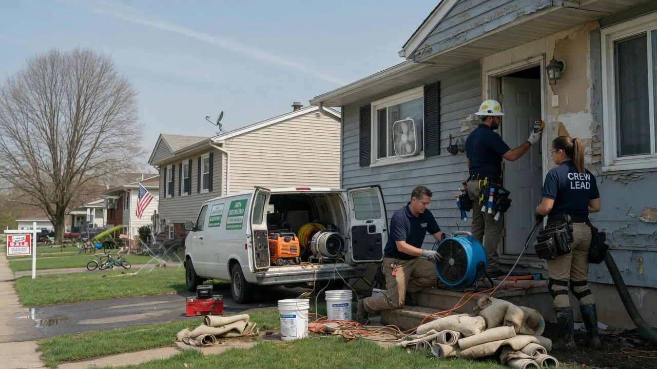 Flood Cleanup in Clifton Hill, MO near me