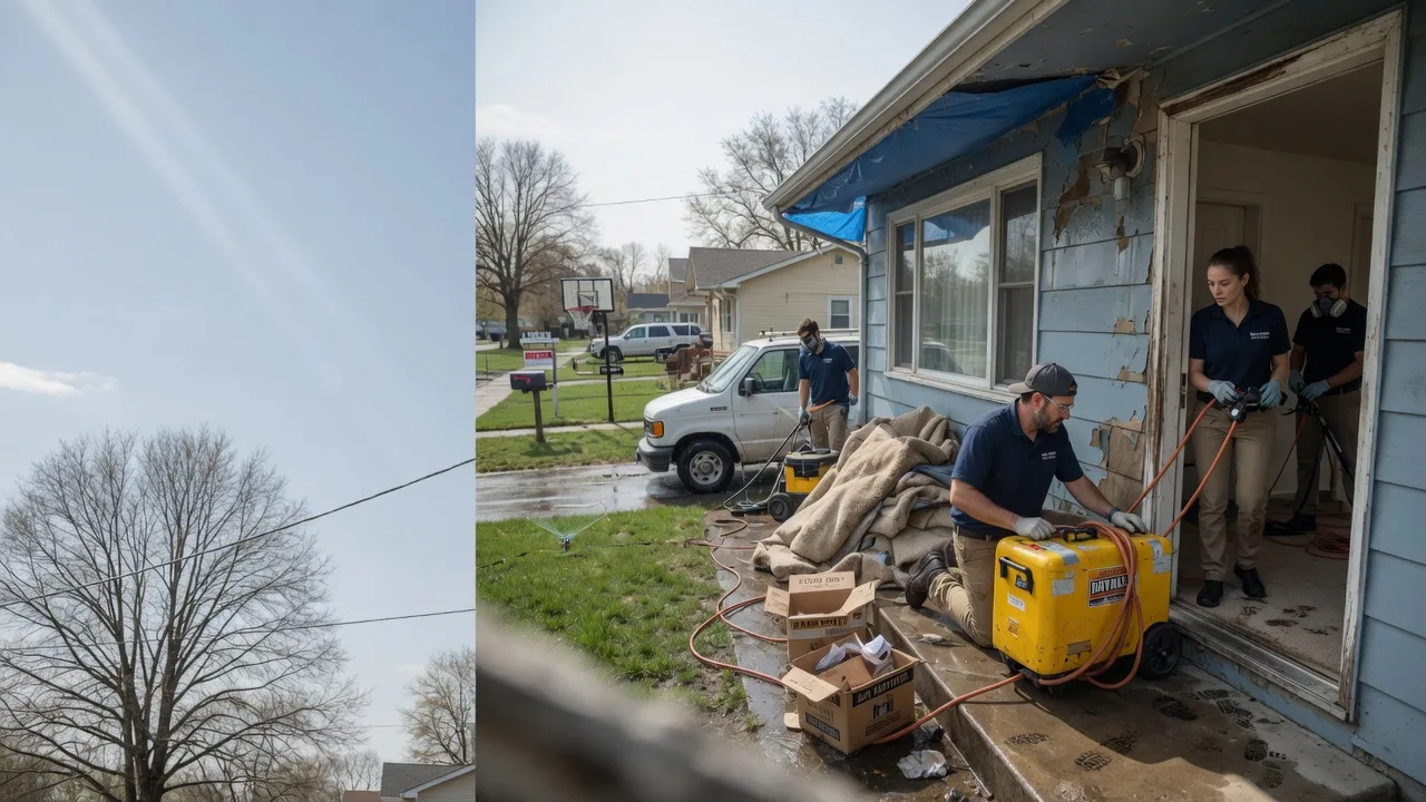 Basement Flood Cleanup in Clifton Hill, MO near me